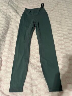 Gilly Hicks Dark Green High-Rise Leggings small
